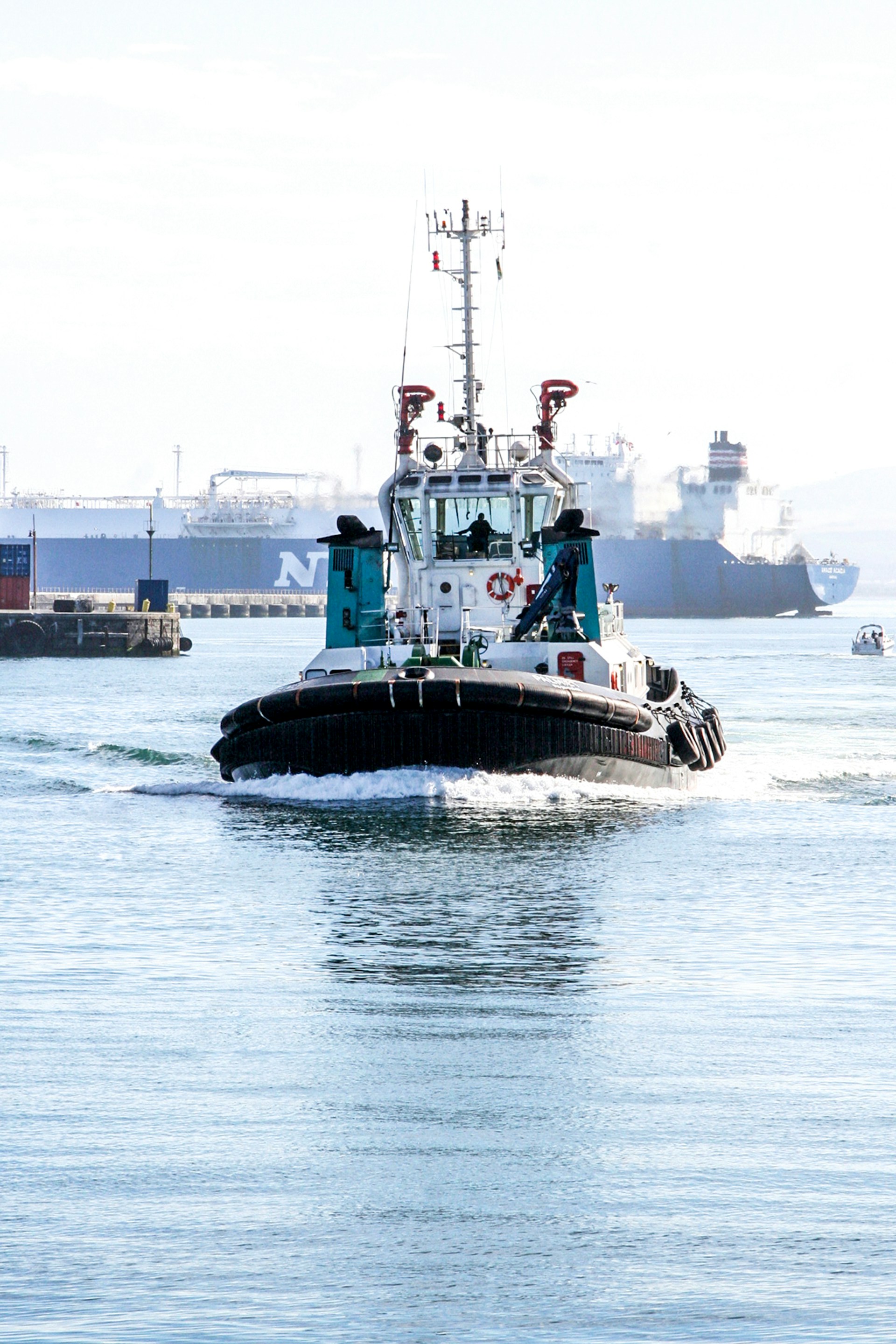 Imbarcazione da lavoro con strumenti Lorenz Marine a bordo