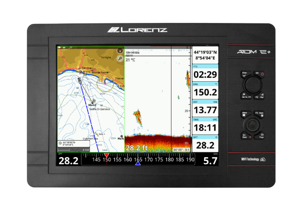 Atom 12 — chartplotter HybridTouch 12 pollici